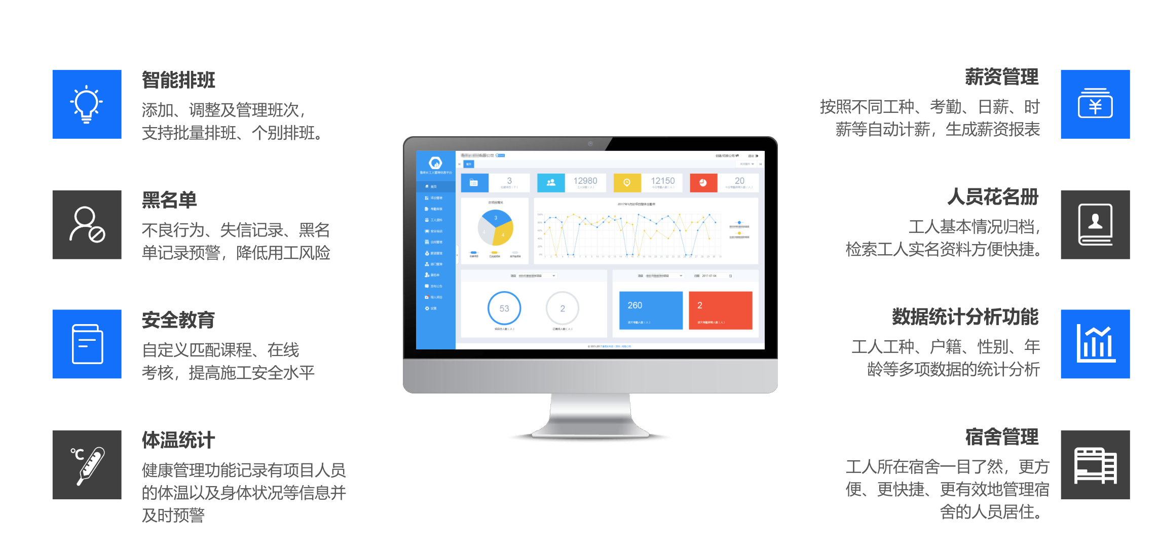 工地人员实名制出入门禁系统