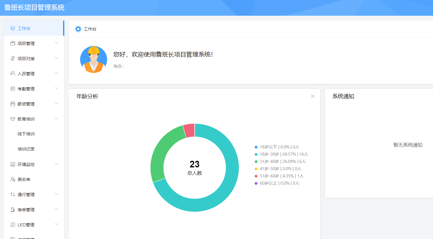 
劳务实名制信息化管理平台